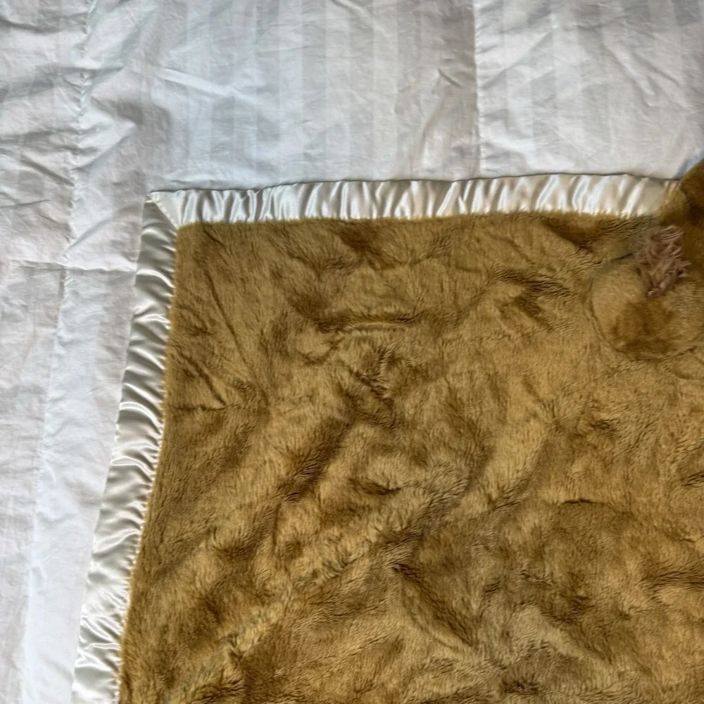 My Banky KIRBY Cocker Spaniel Lovey Puppy Dog Baby Security Blanket Satin Trim
